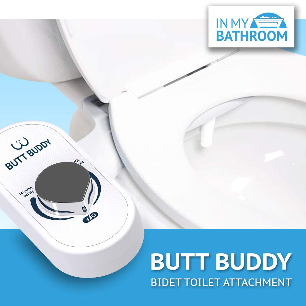 In My Bathroom Butt Buddy Fresh Water Bidet Toilet Attachment (Easy