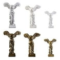 thumbnail image 3 of ZSIFEN Winged Victory of Samothrace Statue Victory Goddess Sculpture Desktop Ornament, E5-181514, 3 of 5