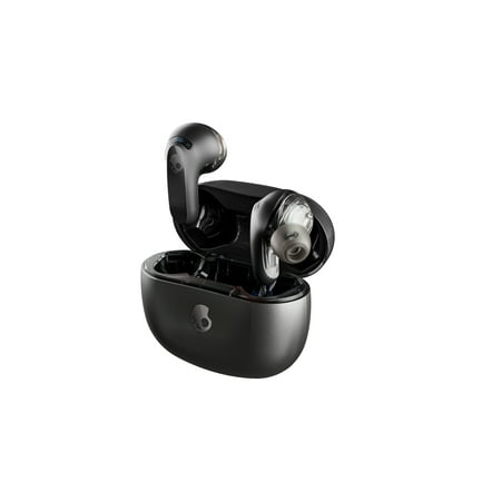 Skullcandy Rail ANC XT True Wireless Bluetooth Noise Cancelling in-Ear Headphones in True Black