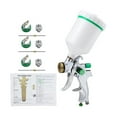 thumbnail image 4 of Paint Gun G2008/H-2000 Air Spray Gun Hand Manual Spray Gun 0.8/1.0/1.4/1.7/2.0mm Paint Sprayer 600/125 CC Plastic Tank Airbrush ,Versatile applications, 4 of 8
