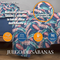 thumbnail image 4 of Juego De Sábana Hotelera MELOCOTTON HOGAR Microfibra Premium Matrimonial 4 Fundas De Almohada, 4 of 5