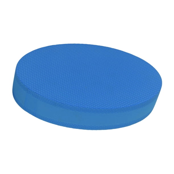 Almohadilla de equilibrio para ejercicios, equipo blando de alta densidad, portátil, de TPE, para entrenamiento básico. Azul