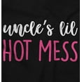 thumbnail image 2 of Uncles Lil Mess Niece Nephew Cute Toddler Boy Girl T Shirt Infant Toddler Brisco Brands 12M, 2 of 6