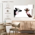 thumbnail image 5 of Elephant Stock Bubble Gum Funny Animals Wall Art - Horizontal Canvas Wall Art - Living Room Wall Decor - Humor Canvas - White And Black Decor - 12" x 8", 5 of 8
