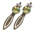 thumbnail image 2 of Map Vintage Copper Crown-Shaped Bookmarks: Stainless Steel Reading Accessories, Book Marks for Bookworms, 2 of 5