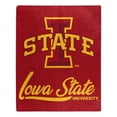 thumbnail image 1 of Caseys 9060426832 50 x 60 in. Iowa State Cyclones Raschel Signature Design Blanket, 1 of 1