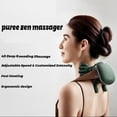 thumbnail image 2 of Realistic Hand-Feel Massager with Heat – Shiatsu Neck and Back Massager, Adjustable Straps for Shoulders, Arms, Legs, Rechargeable Wireless Home Massage Therapy, 2 of 6