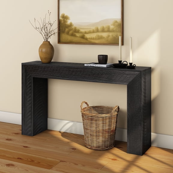 Rustic Grand Console (56in / 1422mm), Rustic Char