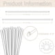 thumbnail image 4 of Estacas para Plantas, Palitos para Plantas, 40 Piezas de Estacas Acrílicas Transparentes de Soporte para Plantas, Estacas de Tallo Único de Jardín de 16 Pulgadas para Interiores, 4 of 5