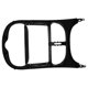 thumbnail image 3 of unique 9 Inch 2din Car Dashboard Frame Dvd Frame Radio Panel Frame Navigation Panel For 206 2004-2008, 3 of 5