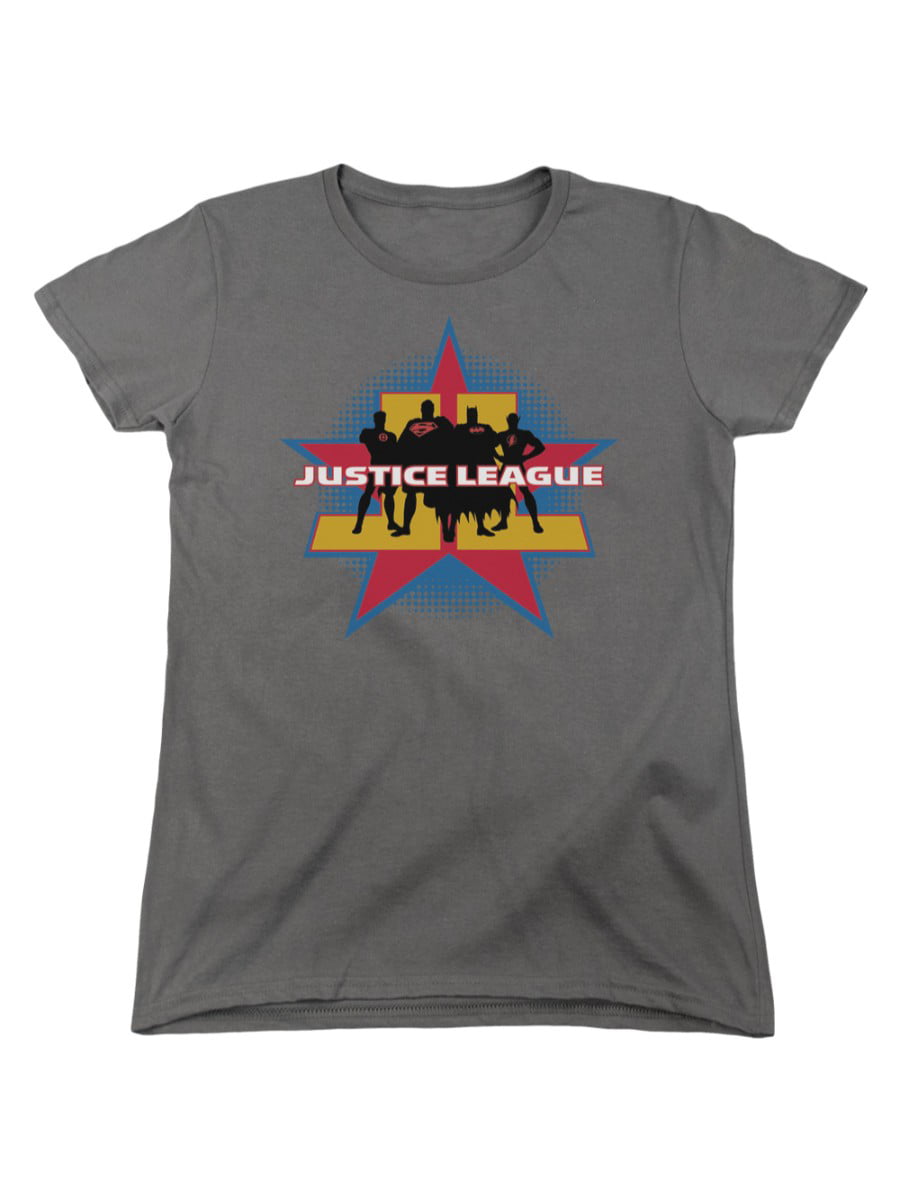 Justice League Mens Starburst Tall T-Shirt