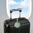 thumbnail image 5 of Nnndbs Leather Luggage Tags for Suitcase, 2 Pack Personalized Baggage Tag with Privacy Cover, PU Leather ID Case with Steel Wire Loop for Travel, Backpack, Carry-on Bags, 5 of 5