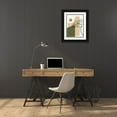 thumbnail image 3 of NKTN 19x24 Black Ornate Wood Framed with Double Matting Museum Art Print Titled - Abstract composition 20, 3 of 4
