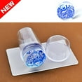thumbnail image 1 of Joint de Gelée de Tête en Silicone Transparent avec Tampons de Couverture Estampage des Outils à Ongles, 1 of 3