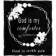 thumbnail image 1 of LHSHID God is My Comforter Blanket Scripture Blanket with Healing Caring Faith Prayer Religious Gifts for Women Christian Bible Verse Throw Blanket 40x50in, 1 of 6