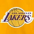 thumbnail image 4 of Men's Fanatics LeBron James Gold Los Angeles Lakers Playmaker Name & Number T-Shirt, 4 of 5