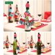 thumbnail image 4 of 3 Pcs Christmas Wine Bottle Cover, Christmas Wine Bottle Cover, Knitted Christmas Wine Bottle Bags, For Christmas Party Table Decoration, Christmas De, 4 of 5