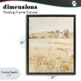 thumbnail image 4 of Stupell Industries Transitional Farm Country Meadow with Daisies Black Floating Frame Canvas Art, 17 x 21, by Creative Studio, 4 of 8