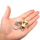 thumbnail image 3 of Llavero con colgante de tambor de carrete de pesca de aleación colgante de rueda de pesca regalo de pescador 1 ud., 3 of 6