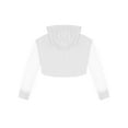 thumbnail image 2 of inhzoy Kids Girls Long Sleeve Hooded Sweatshirt Jazz Hip Hop Dance Crop Top White 14, 2 of 3