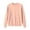 Pinks, variant on Sweaters for Women Crew Neck Long Sleeve Pullover Tops Warm Lightweight Winter Knitted Solid Color Sweater Pink XL