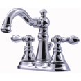 thumbnail image 1 of Robinet de Lavabo Chromé Victorien Série à Deux Poignées avec Po, 1 of 1