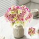 thumbnail image 4 of Ramo de flores artificiales para decoración del salón Arreglo floral artificial con jarrón para mesa de oficina en casa y regalos, 4 of 6