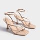 thumbnail image 5 of Sandalia DREAM PAIRS Sylvestra Tacones Bajos Nude 8.5 cm, 5 of 8