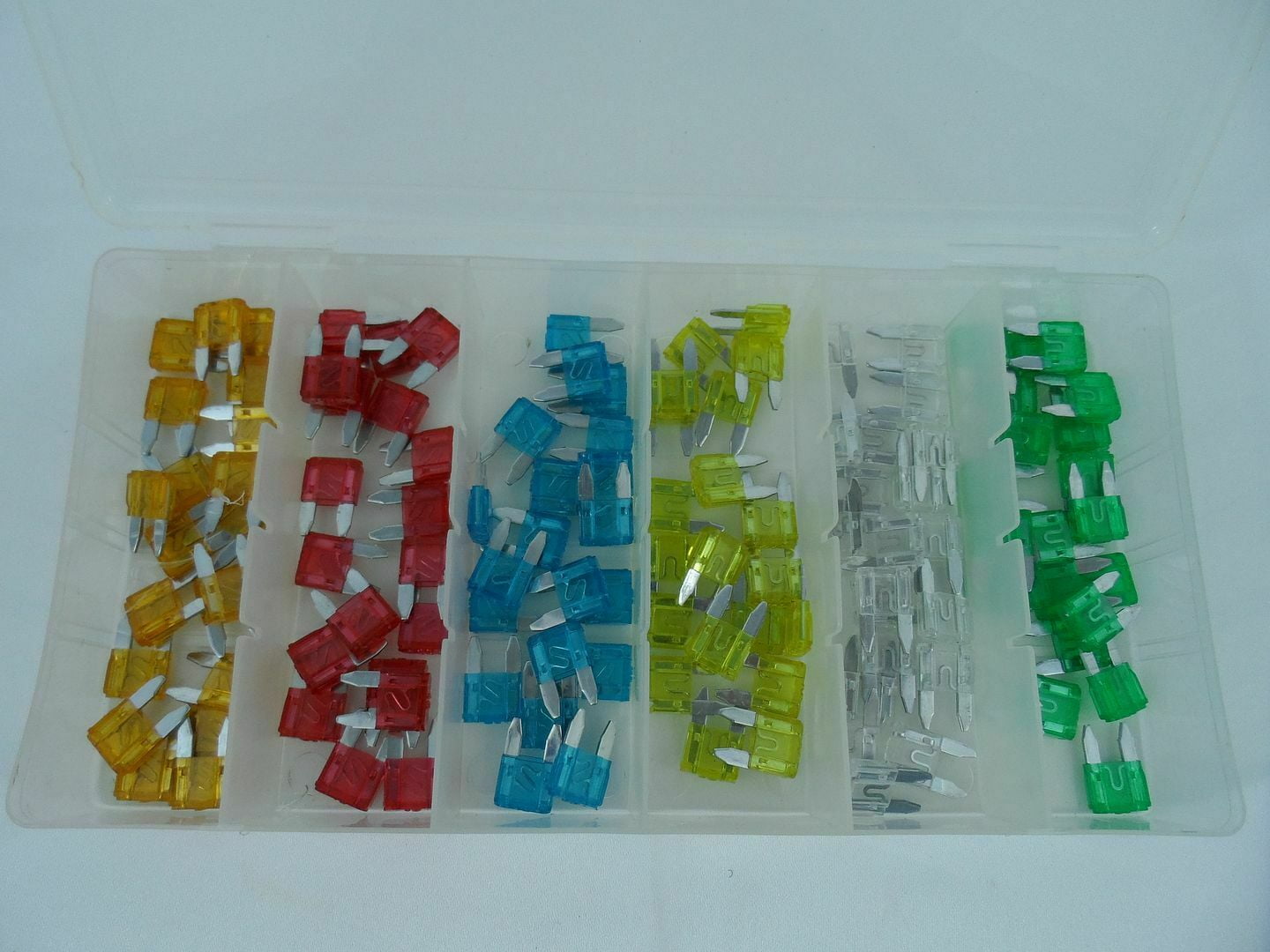 120pc Mini Blade Fuse Assortment Auto Car Truck Assortment Fuse Kit