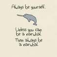 thumbnail image 3 of CafePress - Always Be A Narwhal T Shirt - Men's Classic Graphic T-Shirt, 3 of 4