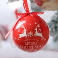 Snmubt Christmas Clearance Happy Holiday Ball Ornament Tree Ornament 2.