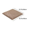 thumbnail image 3 of Fiudx Cojín de Espuma, Cojín de Asiento de Terciopelo de Peluche, Cojín Grueso y Cálido para Silla de Comedor, Espuma Viscoelástica Cómoda y Firme, Asiento Versátil para El Suelo, Relajación En La Of, 3 of 6