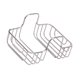 thumbnail image 4 of Advancent Práctico soporte para fregadero de cocina, estante colgante para esponja de drenaje Organizadores de utensilios de cocina, 4 of 6
