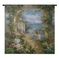 thumbnail image 1 of FineArtTapestries 2744-WH Mediterranean Arches II Large Wall Tapestry, 1 of 2