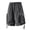 A126 Dark Gray, variant on Streetwear Cargo Shorts for Men Baggy Loose Fit Elastic Waist Short with Multi Pockets and Straps Hip Hop Casual Summer Techwear Dance Clothing