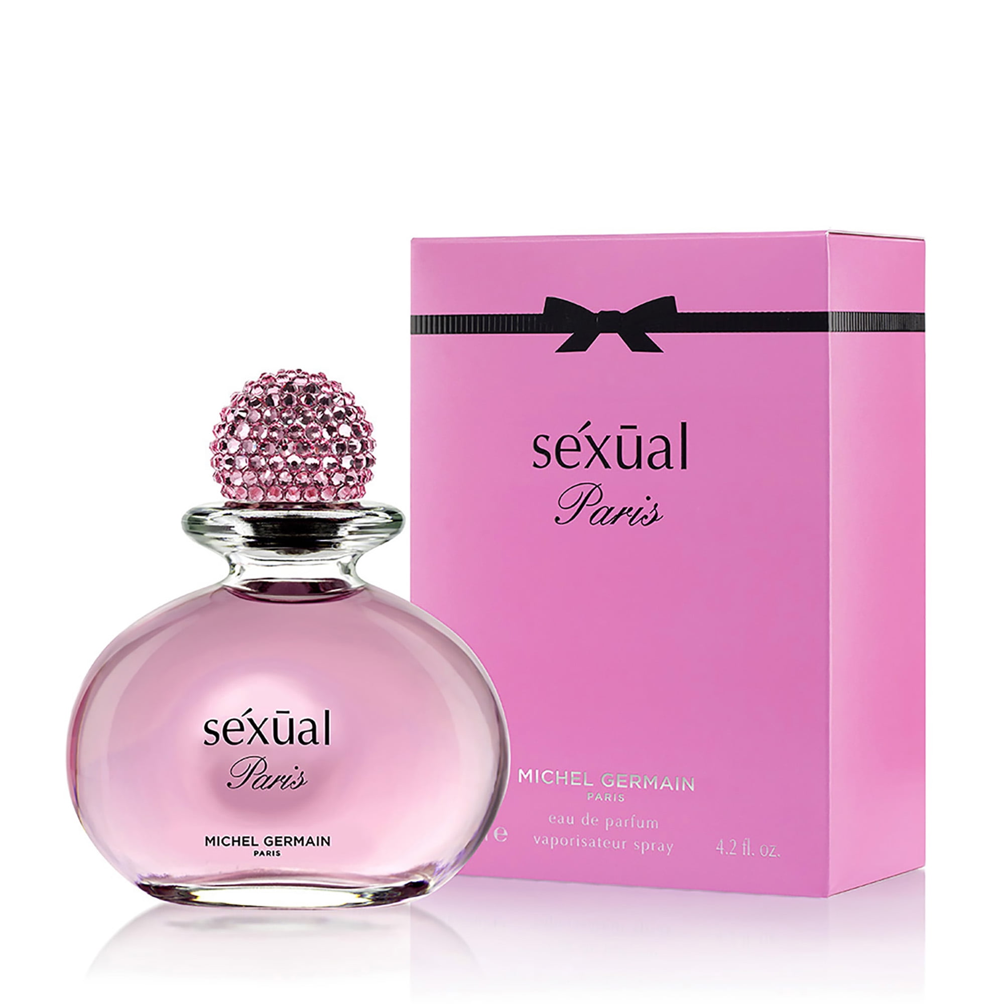 Michel Germain Sexual Paris - Floriental Perfume for Women - Notes of Blackcurrant, Passion Flower and Amber - Infused with Natural Oils - Long Lasting - Suitable for any Occasion - 4.2 oz EDP Spray