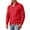 Z-1 Red, variant on Mens Crewneck Sweater Ribbed Wool Funny Print Shirts Soft Comfy Dailywear Winter Clothes with Buttons, Coffee, Size L