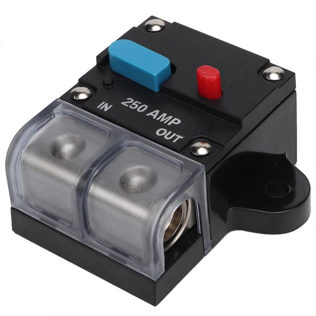 Made Circuit Breaker For Boat Trolling With Manual Reset Mount,80A - 300A Car Resettable Circuit Breaker Self - Recovery Fuse Manual Reset Button