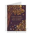 thumbnail image 2 of Giving Thanks Deluxe Thanksgiving Cards - Set of 8 (4 Designs 2 of Each), Themed Holiday Card Variety Pack, Assortment of 4 Unique Designs, Large 5 x 7 Inch Size, Envelopes Included, 2 of 5