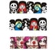 thumbnail image 3 of Vogacara Mujeres Niñas Halloween Nail Art pegatina calavera fantasma manicura envolturas herramienta de decoración Arte de uñas No.06, 3 of 6