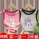 thumbnail image 3 of Sanrioed Cartoon Kuromi Melody Clothes Girl Crop Top Print Tank Tops Y2K Children Short Slim Vest Harajuku Black Sleeveless Tees, 3 of 5