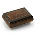 thumbnail image 1 of Alluring 30 Note Neutral Tone Modern Music Box with Rosewood Frame - Hey Jude, 1 of 2
