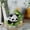 8971 Panda, variant on HZLKADAQ Mini Building Blocks Set Toy, Cute Animal on Floral Moon Micro Bricks Kit, Panda Pig Cat Dog Bunny DIY Assembly Toy, Creative Desk Decor Gift for Adults Toys