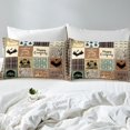 thumbnail image 3 of YST Rv Camper Theme Bedding Set Full,Kids Happy Camping Duvet Cover Rustic Cabin Room Decor,Travel Trailers Accessories Camper Bed Set for Bunk,Patchwork Buffalo Plaid Duvet Cover 3Pcs, 3 of 5