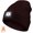 Brown, variant on Unisex Beanie with The LED Light, for Men Women Dad Father USB Rechargeable Headlamp Caps