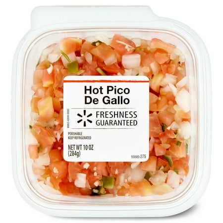 Freshness Guaranteed Hot Pico De Gallo, 10 oz, Gluten-Free (Refrigerated)