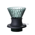 thumbnail image 1 of Glass Coffee Pot Coffee Filter Cup Soak Filter Cup Filter Paper Coffee Pot Hand Brew Coffee Appliance Filter Smart CupsmallLake Green, 1 of 5