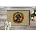 thumbnail image 6 of Carolines Treasures DAC2352MAT 18 x 27 in. Unisex Dachshund Christmas Flowers Doormat, 6 of 6
