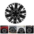 thumbnail image 2 of MOVTOTOP Wheel Cover Hubcaps Replacement 13 Inch Hub Caps Universal Wheel Rim Covers For Car Truck Suv Silver, 2 of 8