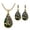 Green, variant on Jewelry For Women Women'S Earring Necklace Two Piece Set Earring Jewelry Necklace Summer Jewelry Mom Gifts Mother's Day Gifts Necklace Birthstone Necklace for Mom Birthday Gifts for Mom Gifts from Da